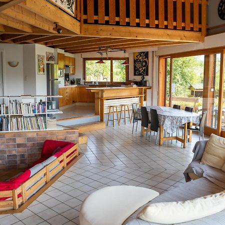 Le Grand Nid - Maison Alveole Bed And Books Sciez Buitenkant foto